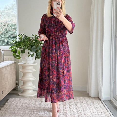 【Elegancka luźna sukienka S-4xl 】💖